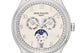 Patek Philippe Complication, 18k White Gold set with 155 diamonds (~1.34 ct), 38mm, Annual Calendar Ref# 4947G-001, Dial