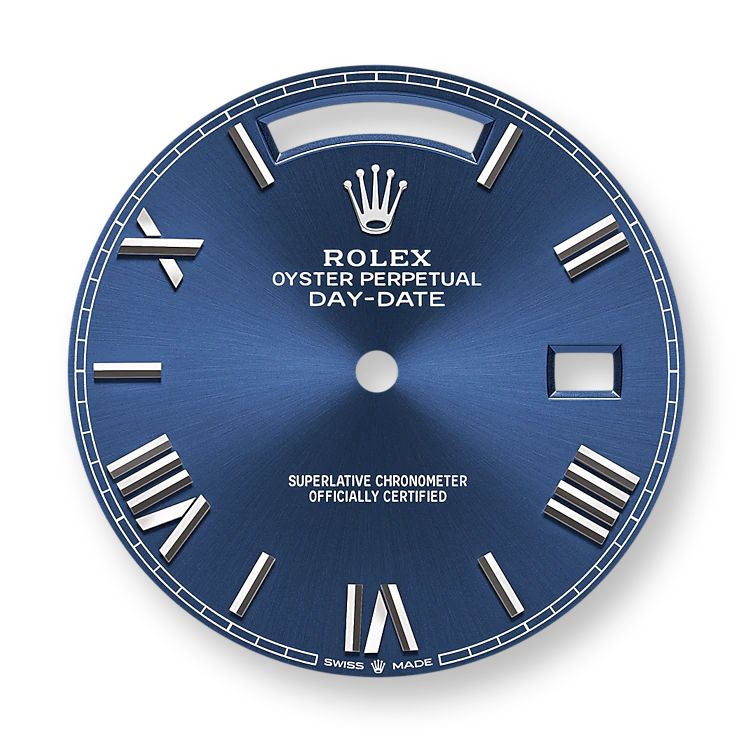 Rolex Day-Date, 40mm, Platinum, Ref# 228236-0007, Dial