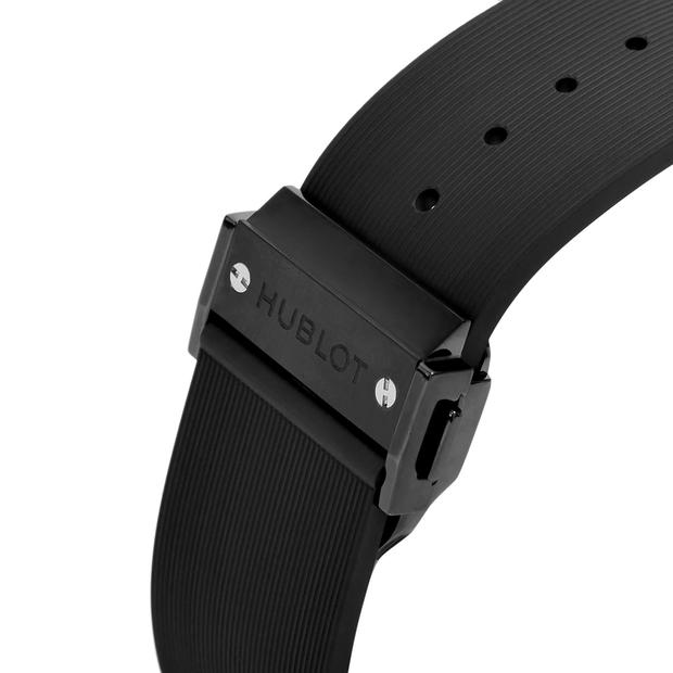 Hublot Classic Fusion Automatic Black Ceramic Rubber Strap Men's Watch  542.CM.1171.RX