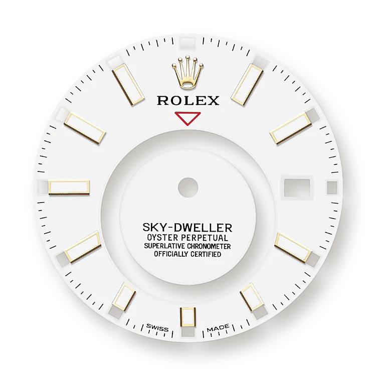 Rolex Sky-Dweller 42mm, 18k Yellow Gold, Ref# 326938-0005, Dial