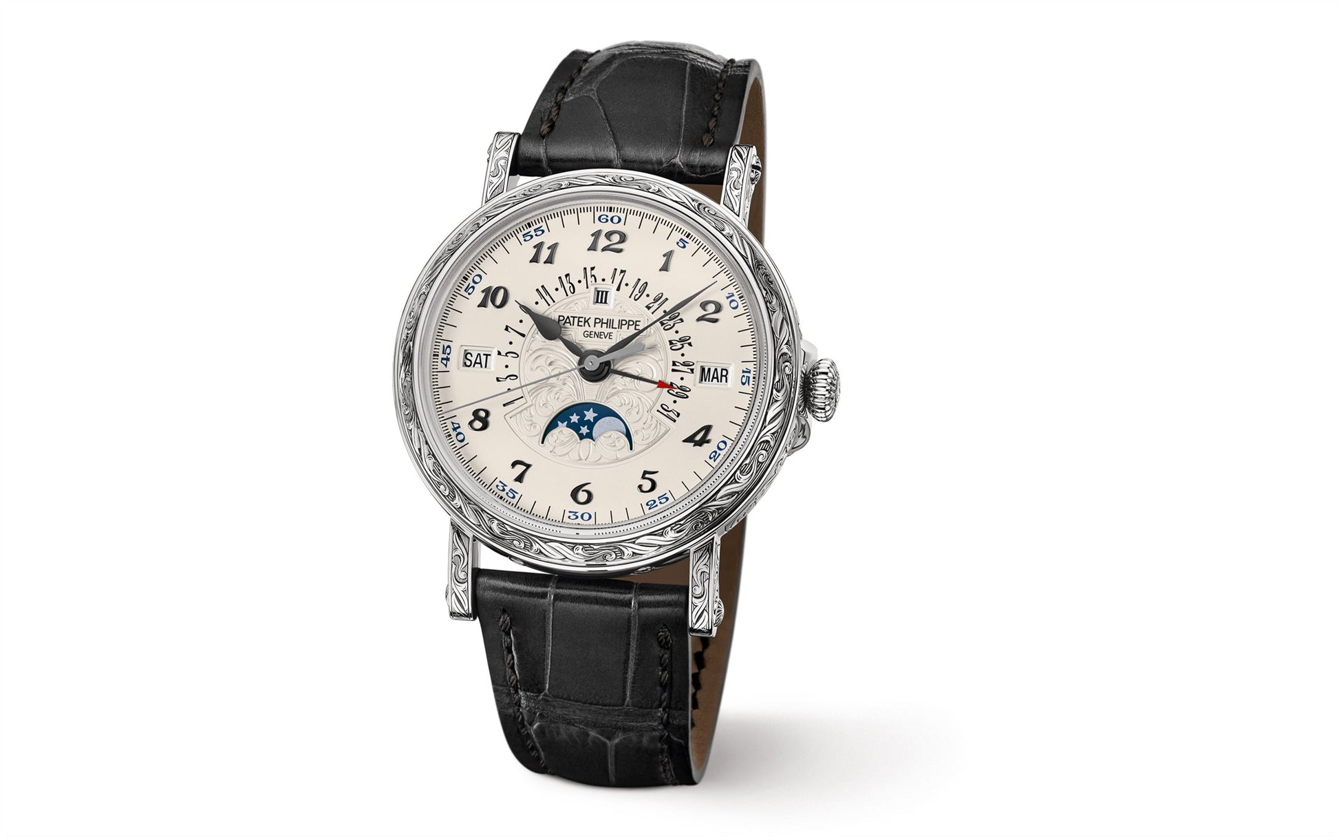 Patek Philippe Grand Complication, 18k White Gold, 38mm, Ref# 5160/500G-001, Main view