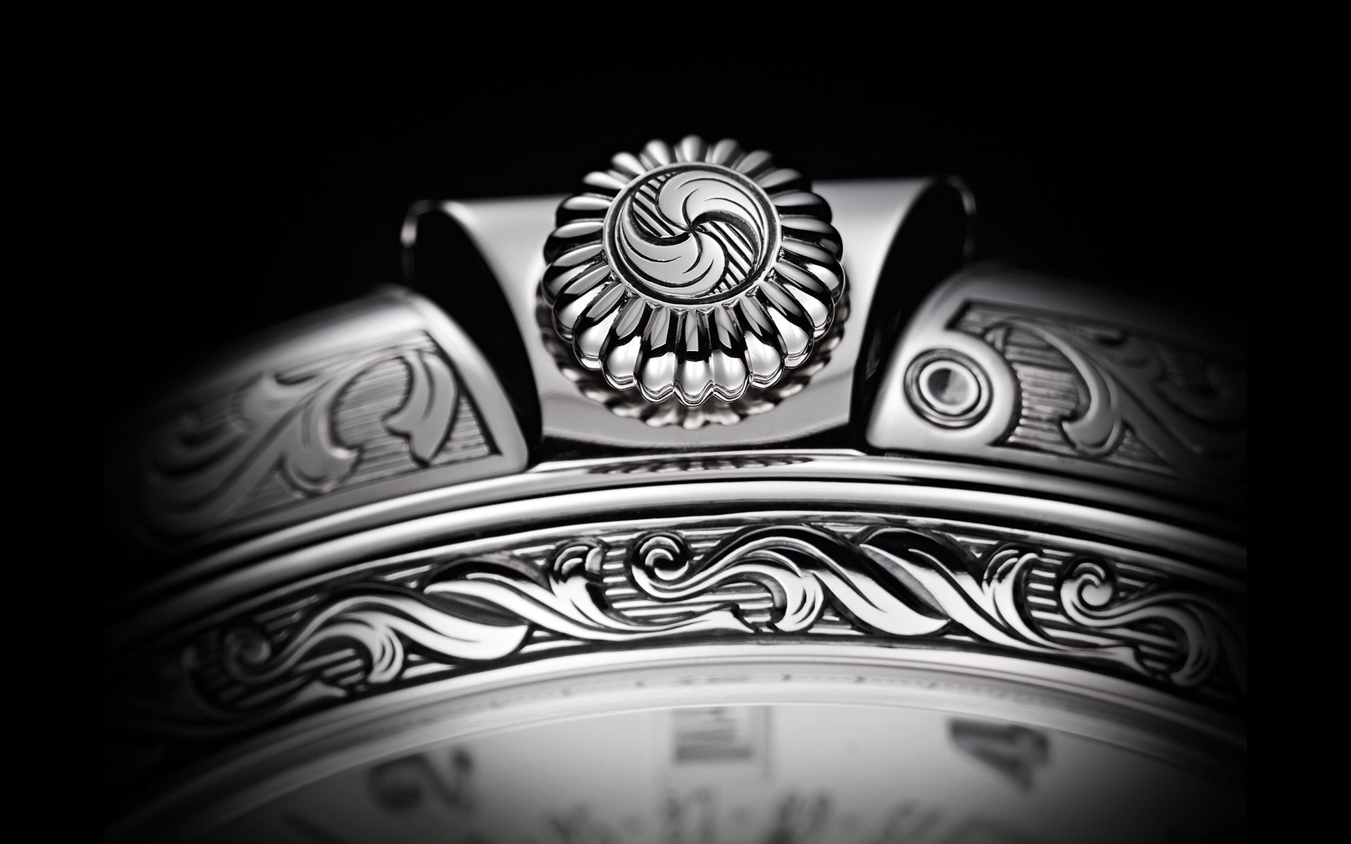 Patek Philippe Grand Complication, 18k White Gold, 38mm, Ref# 5160/500G-001, Crown