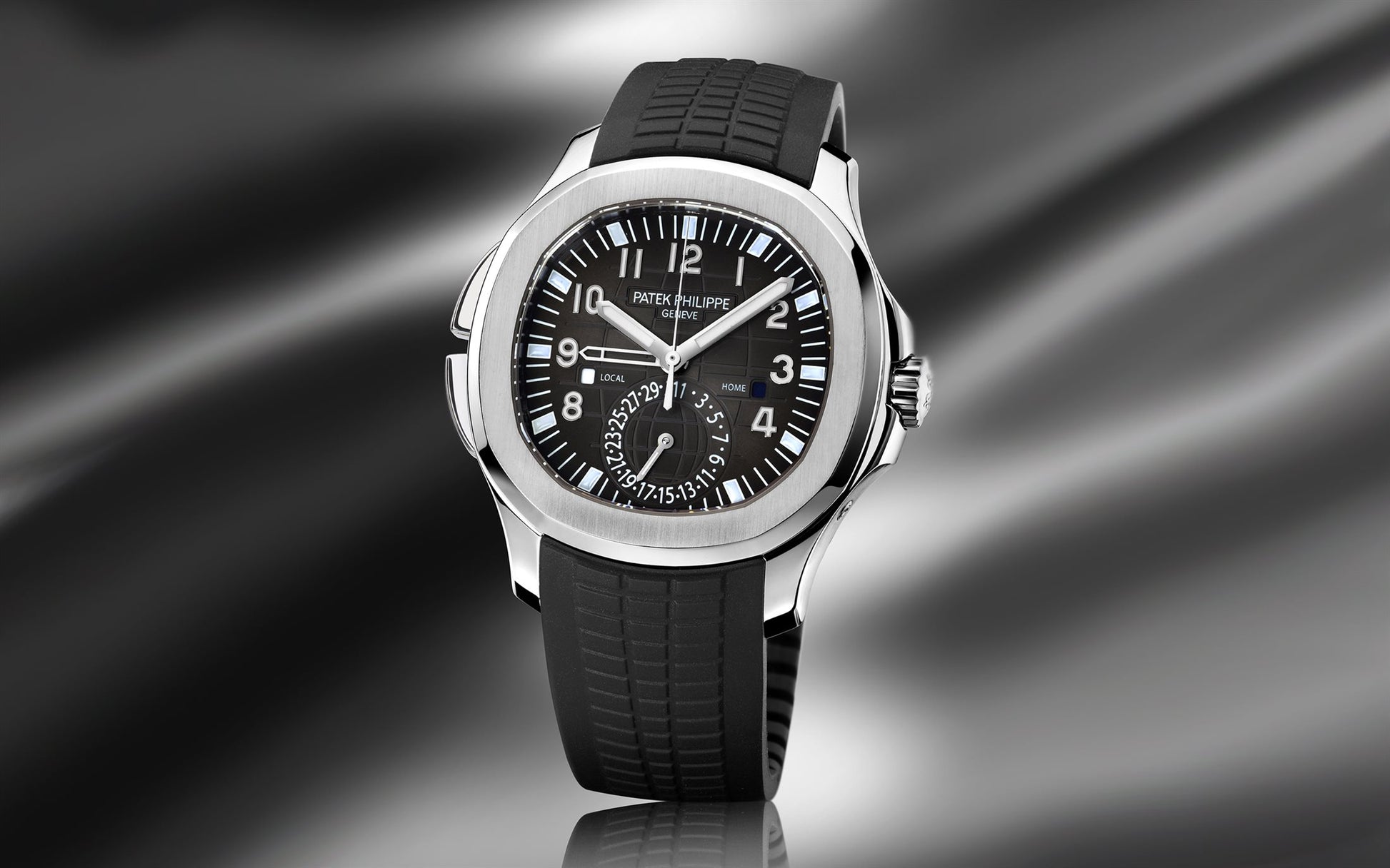 40,8mm, Time, Swiss Stainless Patek – Philippe Ref# Affordable Aquanaut Steel, 516 Travel Watches