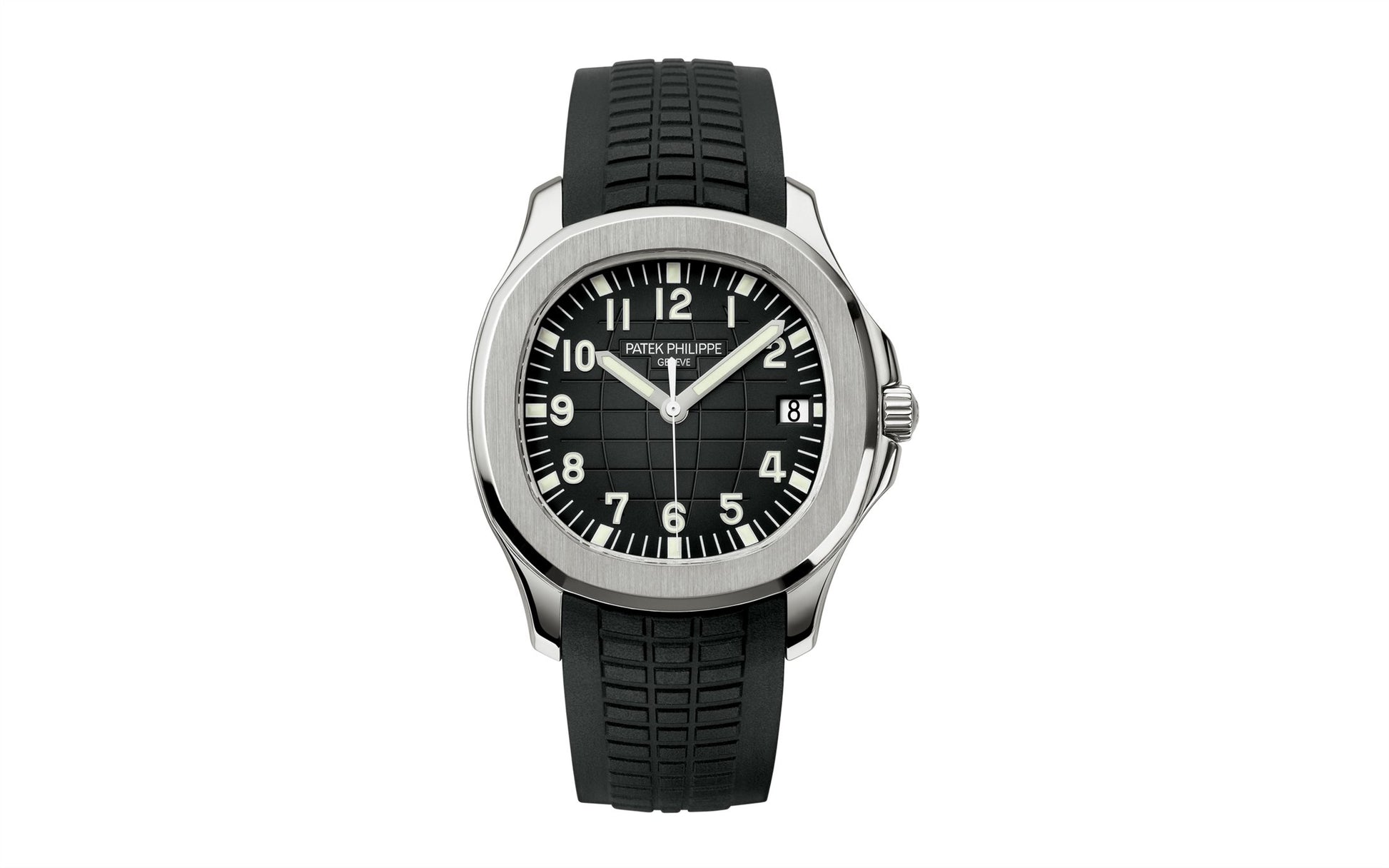 Patek Philippe Aquanaut Date Sweep Seconds Watch Stainless Steel 40 Affordable Swiss Watches Inc