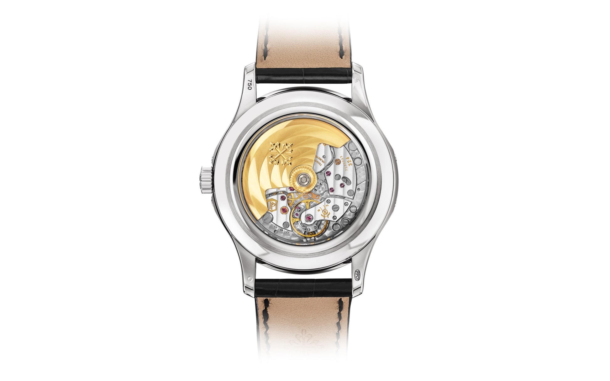 Patek Philippe Complication, 18k White Gold, 40mm, Annual Calendar Ref# 5205G-013, back
