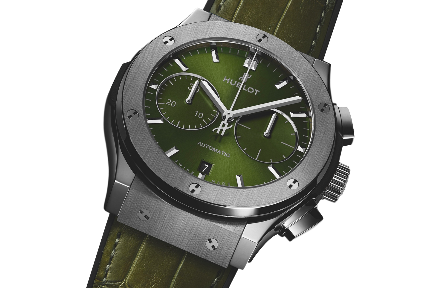 Hublot Classic Fusion Chronograph Automatic 45mm, Ref# 521.NX.8970.LR, Dial