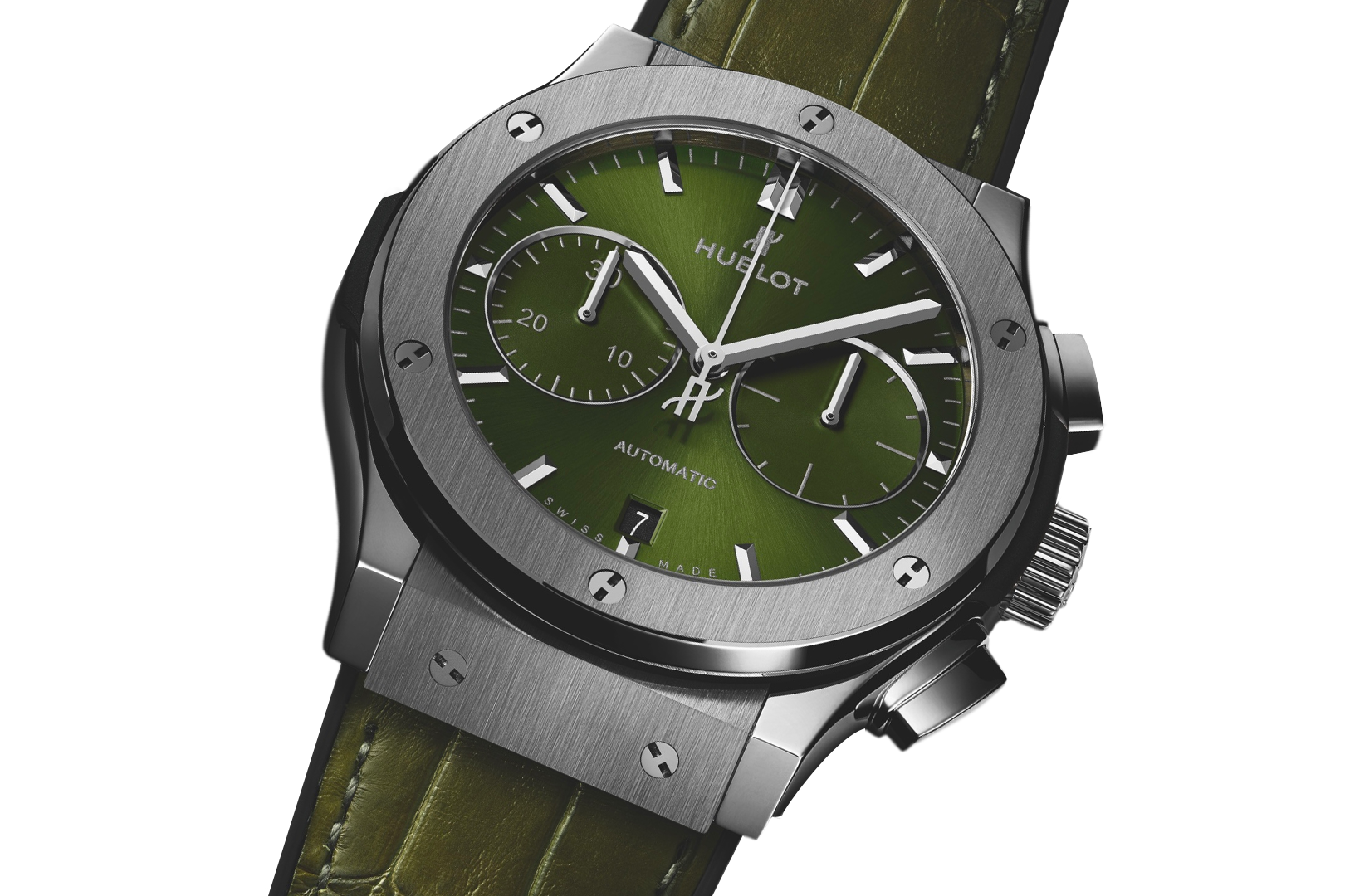 Hublot Classic Fusion Chronograph Automatic 45mm, Ref# 521.NX.8970.LR, Dial