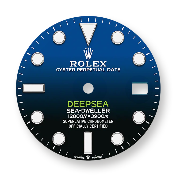 Rolex Deepsea, 44mm, Oystersteel, Ref# 136660-0003, Dial