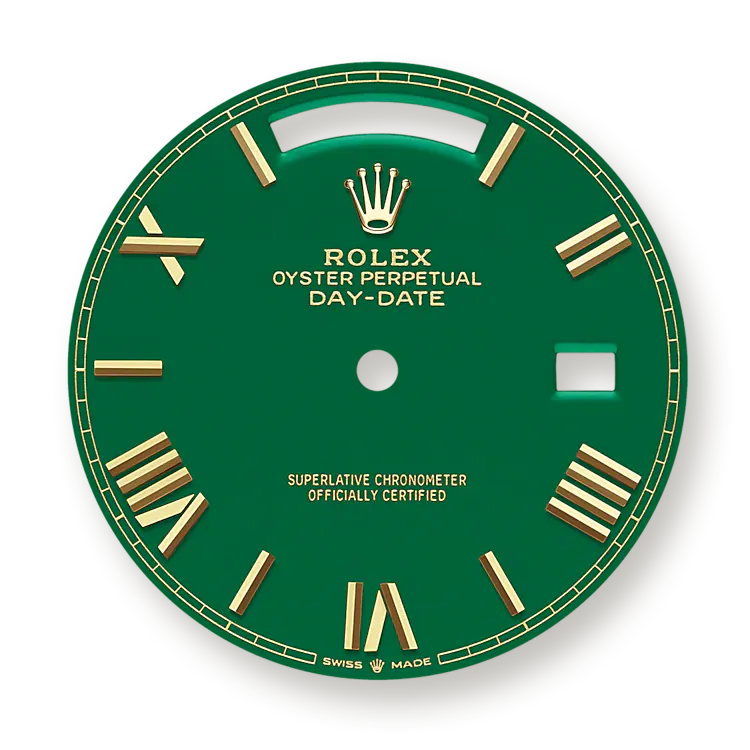 Rolex Day-Date 40mm, 18k Yellow Gold, Ref# 228238-0061, Dial
