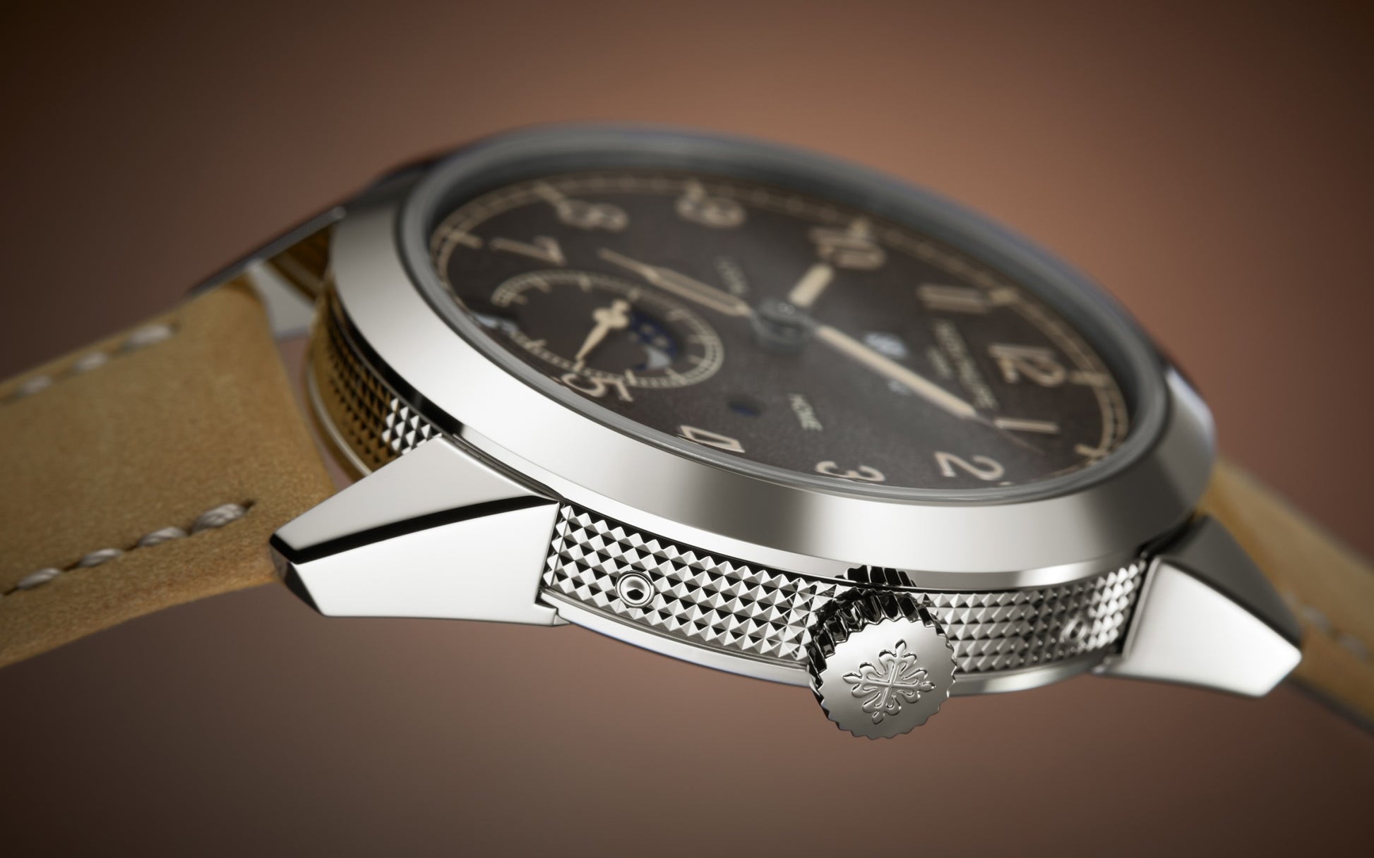Patek Philippe Complication, 18k White Gold, Annual Calendar Travel Time 41mm, Ref# 5326G-001, Case