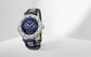 Patek Philippe Grand Complication, Platinum set with baguette diamonds and sapphires, 42mm, Ref# 5374/300P-001, Main view