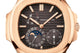 Patek Philippe Nautilus Date, Moon Phases Watch, 18k Rose Gold, 40mm, Ref# 5712R-001, Dial