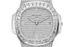 Patek Philippe Nautilus Date, Sweep Seconds Watch, 18k White Gold and 1,343 diamonds: ~18.73 ct., 40mm, Ref# 5719/10G-010, Dial