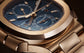 Patek Philippe Nautilus Travel Time Chronograph Watch, 18k Rose Gold, 40,5 mm, Ref# 5990/1R-001, Bezel