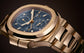 Patek Philippe Nautilus Travel Time Chronograph Watch, 18k Rose Gold, 40,5 mm, Ref# 5990/1R-001, Side