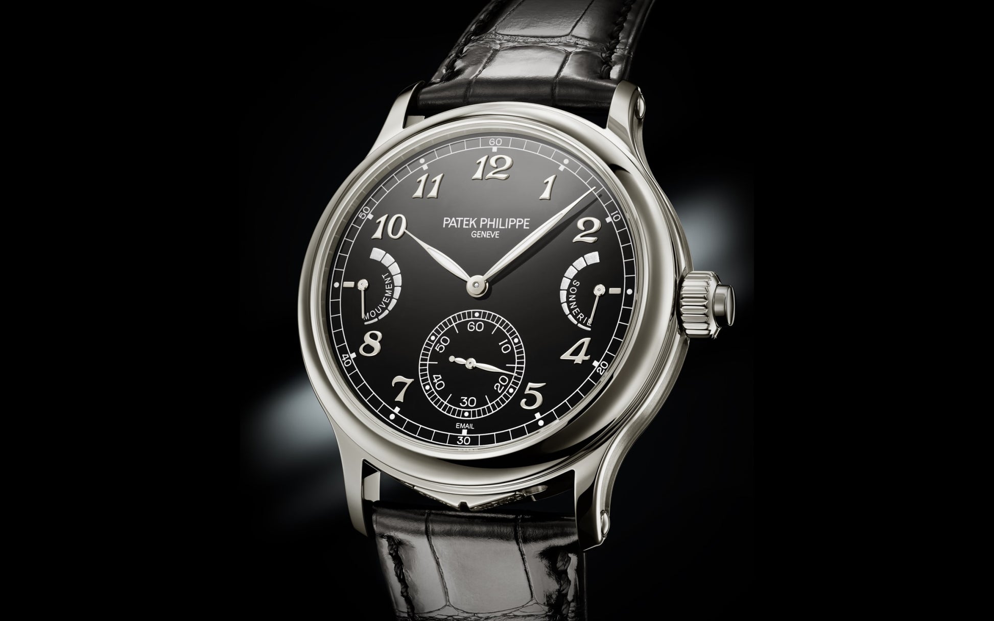 Patek Philippe Grand Complication, Platinum, 44,8mm, Grande Sonnerie Ref# 6301P-001, Main view 1