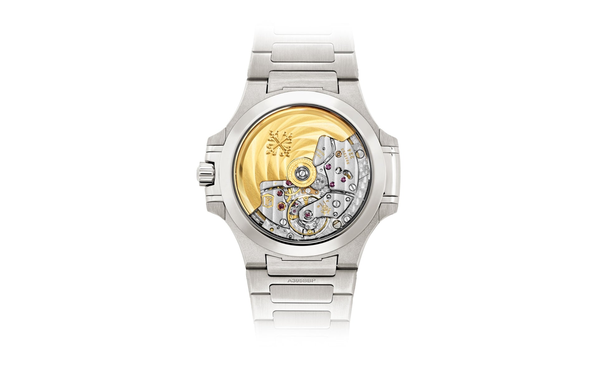 Patek Philippe Nautilus Ladies Automatic Watch, Stainless Steel and Diamonds, 35,2mm, Ref# 71181200A-010, Back