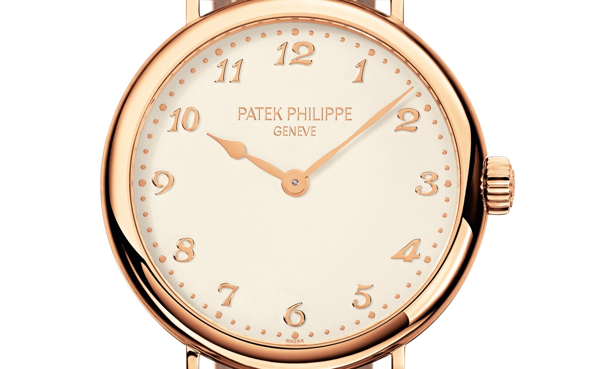 Patek Philippe Ladies' Calatrava, 18k Rose Gold, 34,6mm, Ref# 7200R-001, Dial