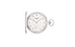 Patek Philippe Hunter-Case Pocket Watch, 18k White Gold, 48mm, Ref# 980G-010, 1