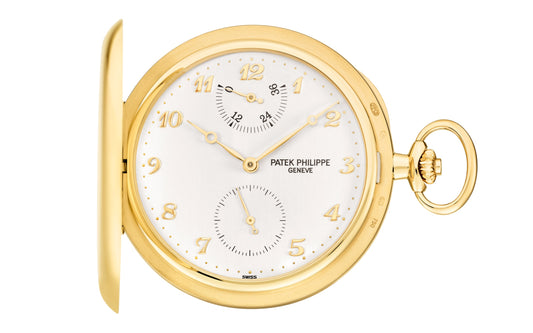 Patek Philippe Open-Face Pocket 44 973J-001 Box Papers