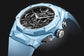 Side Hublot Classic Fusion AEROFUSION CHRONOGRAPH ORLINSKI SKY BLUE CERAMIC Ref# 525.ES.0170.RX.ORL22