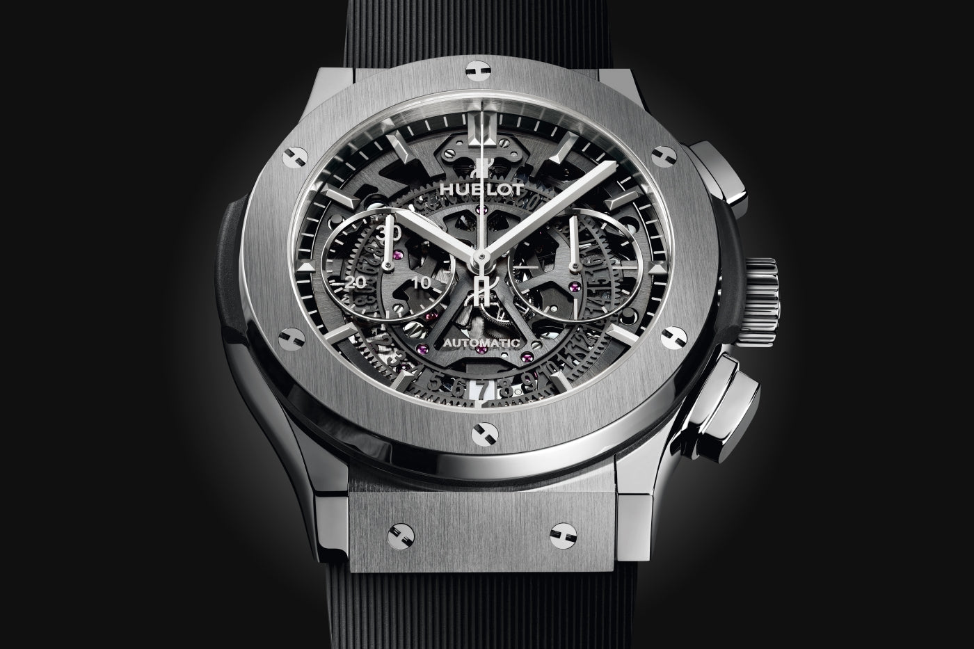 Dial Hublot Classic Fusion Aerofusion Titanium Ref# 525.NX.0170.RX