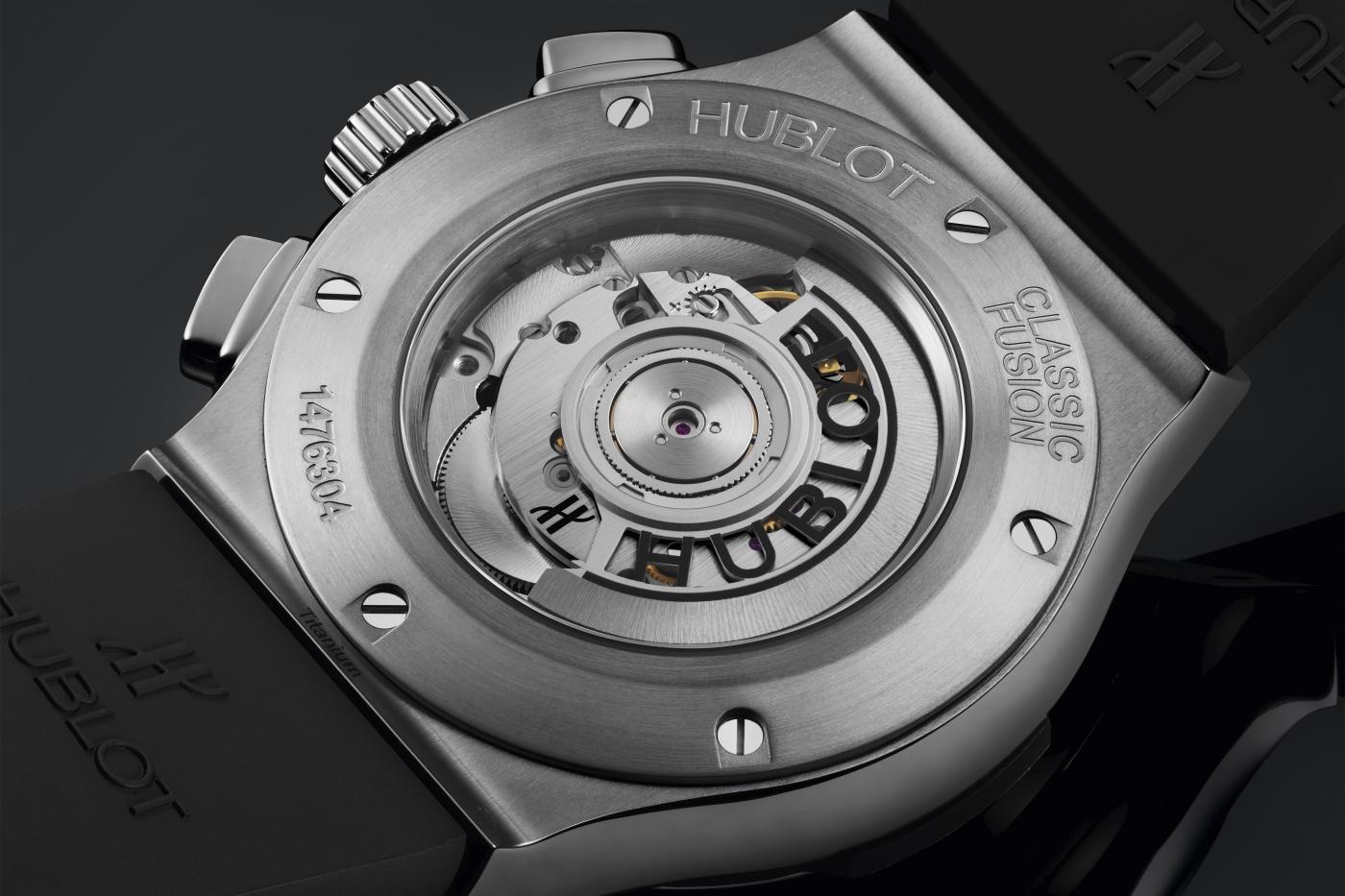 Back Hublot Classic Fusion Aerofusion Titanium Ref# 525.NX.0170.RX