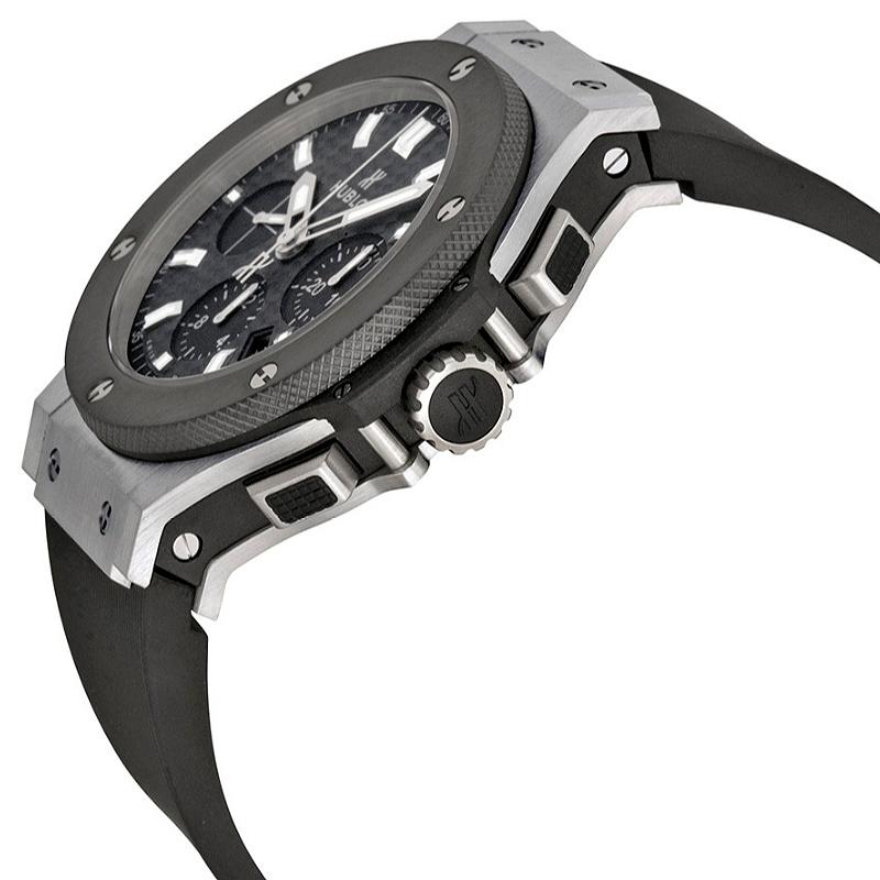 Hublot Big Bang, Steel Ceramic Chronograph Evolution Automatic 44mm, Ref# 301.SM.1770.RX, Right