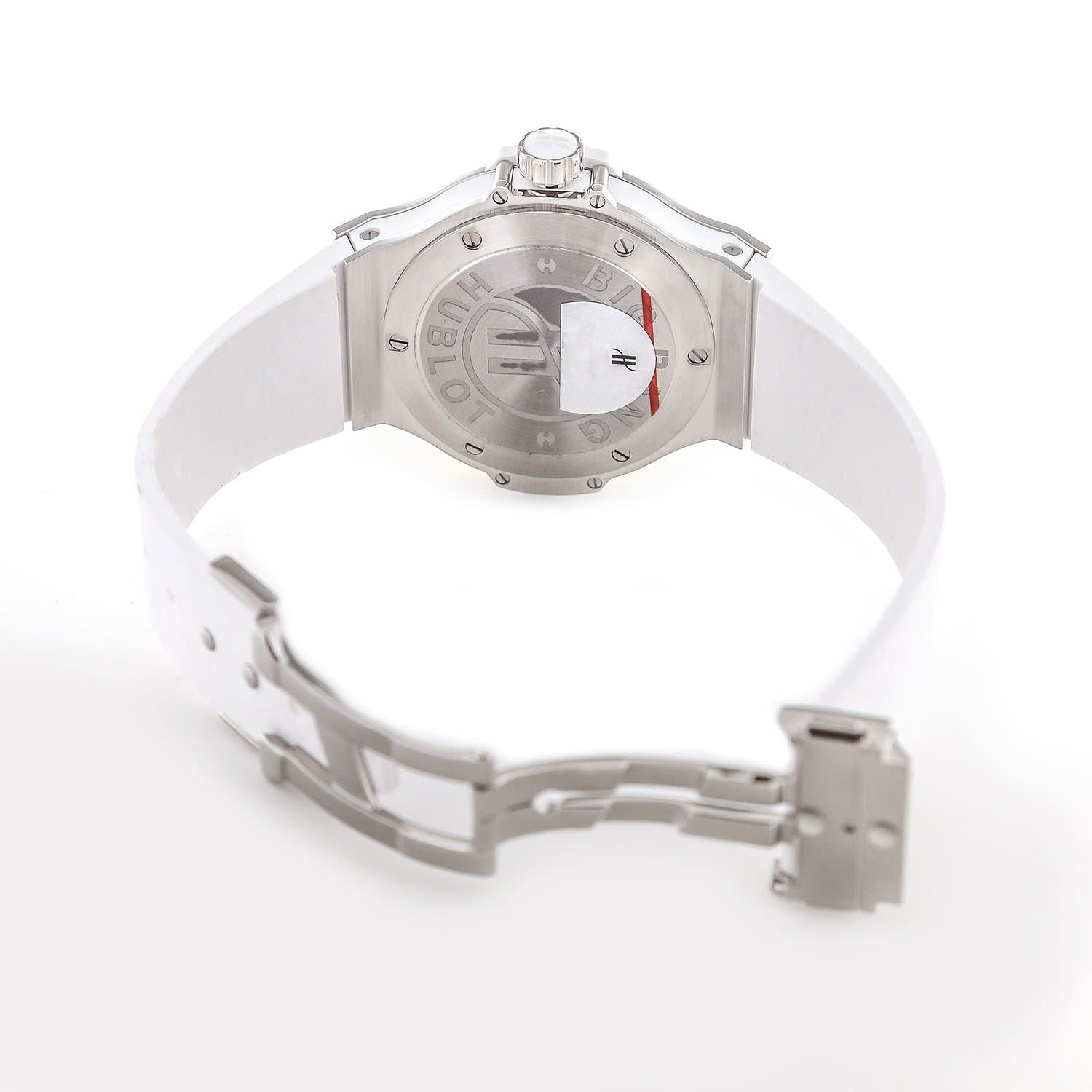 Hublot Big Bang, Steel, White Diamonds, 38mm, Ref# 361.SE.2010.RW.1104, Back