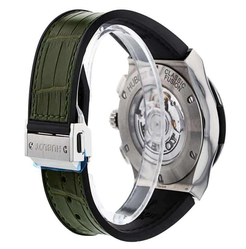 Hublot Classic Fusion Chronograph Automatic 45mm, Ref# 521.NX.8970.LR, Back