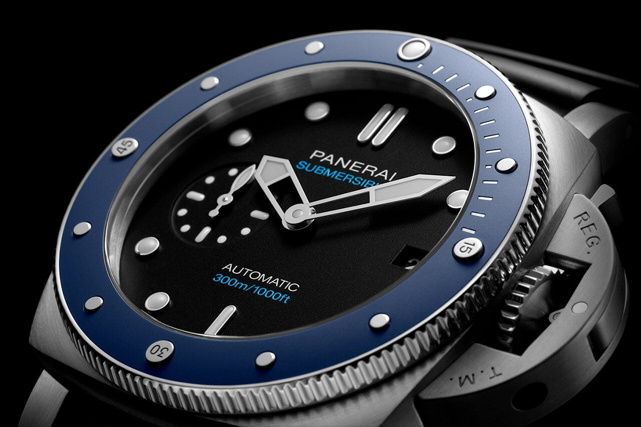 Dial Panerai Submersible Azzurro Ref# PAM01209