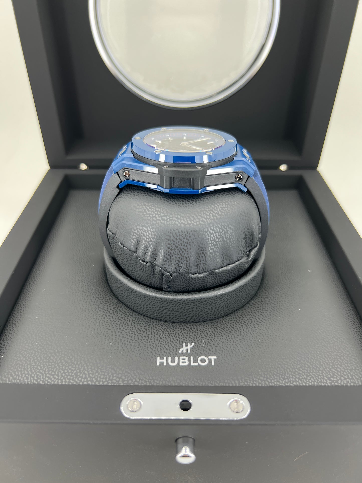 Hublot Big Bang Meca-10 Ceramic Blue 45mm, Ref# 414.EX.5123.RX