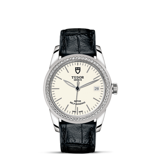 Tudor Glamour Date, Stainless Steel and Diamond-set bezel, 36mm, Ref# M55020-0099