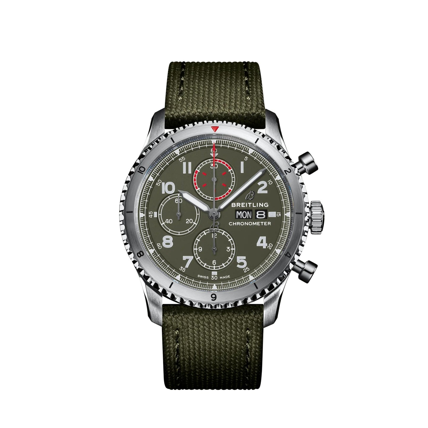 Breitling Aviator 8 Chronograph 43 Curtiss Warhawk Stainless Steel Ref# A133161A1L1X1