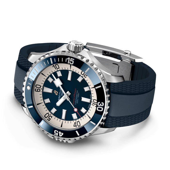 Side Breitling Superocean Automatic Ref# A17378E71C1S1