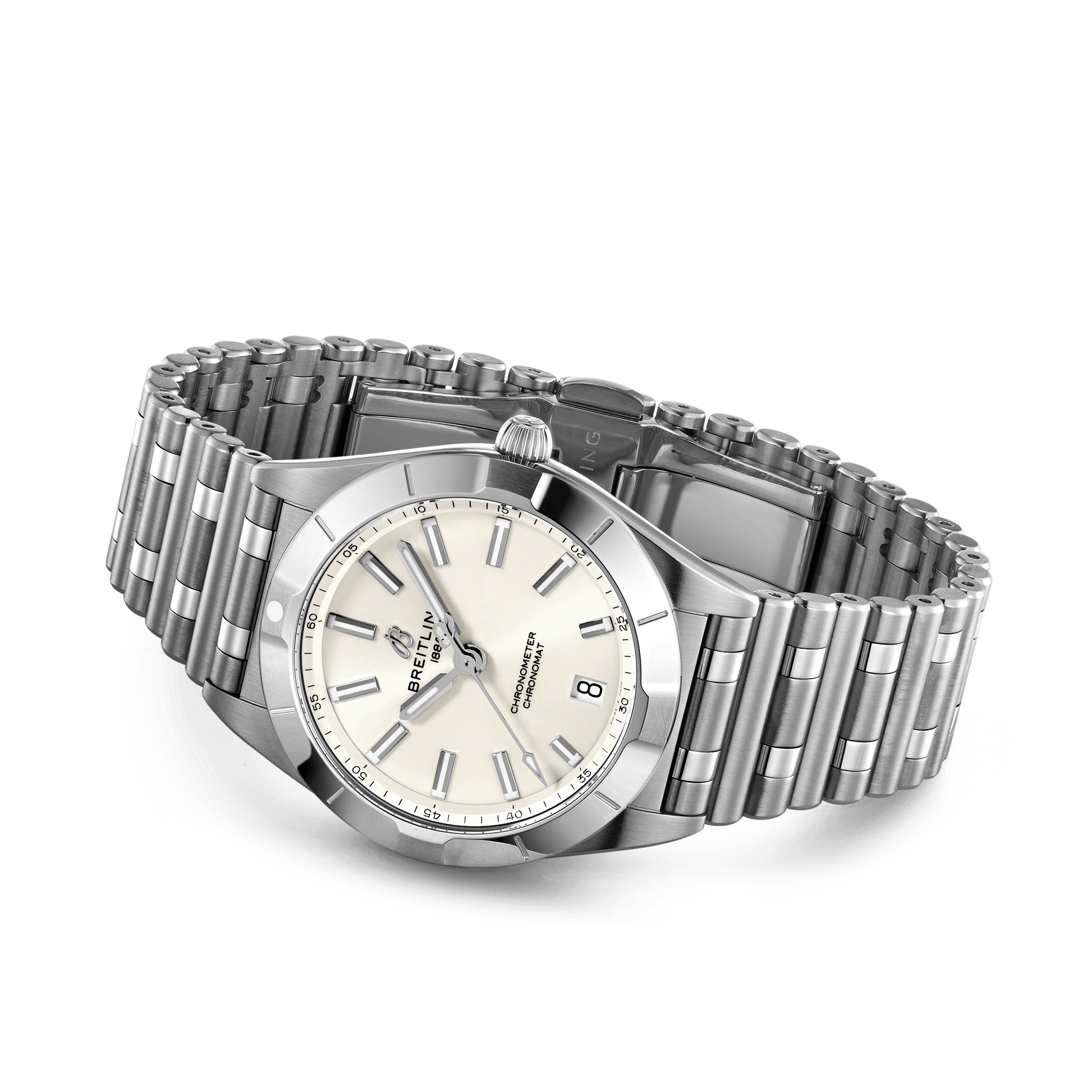 Breitling Chronomat Quartz 32 Ladies Watch, Stainless Steel, Ref# A77310101A2A1, Unworn 2024