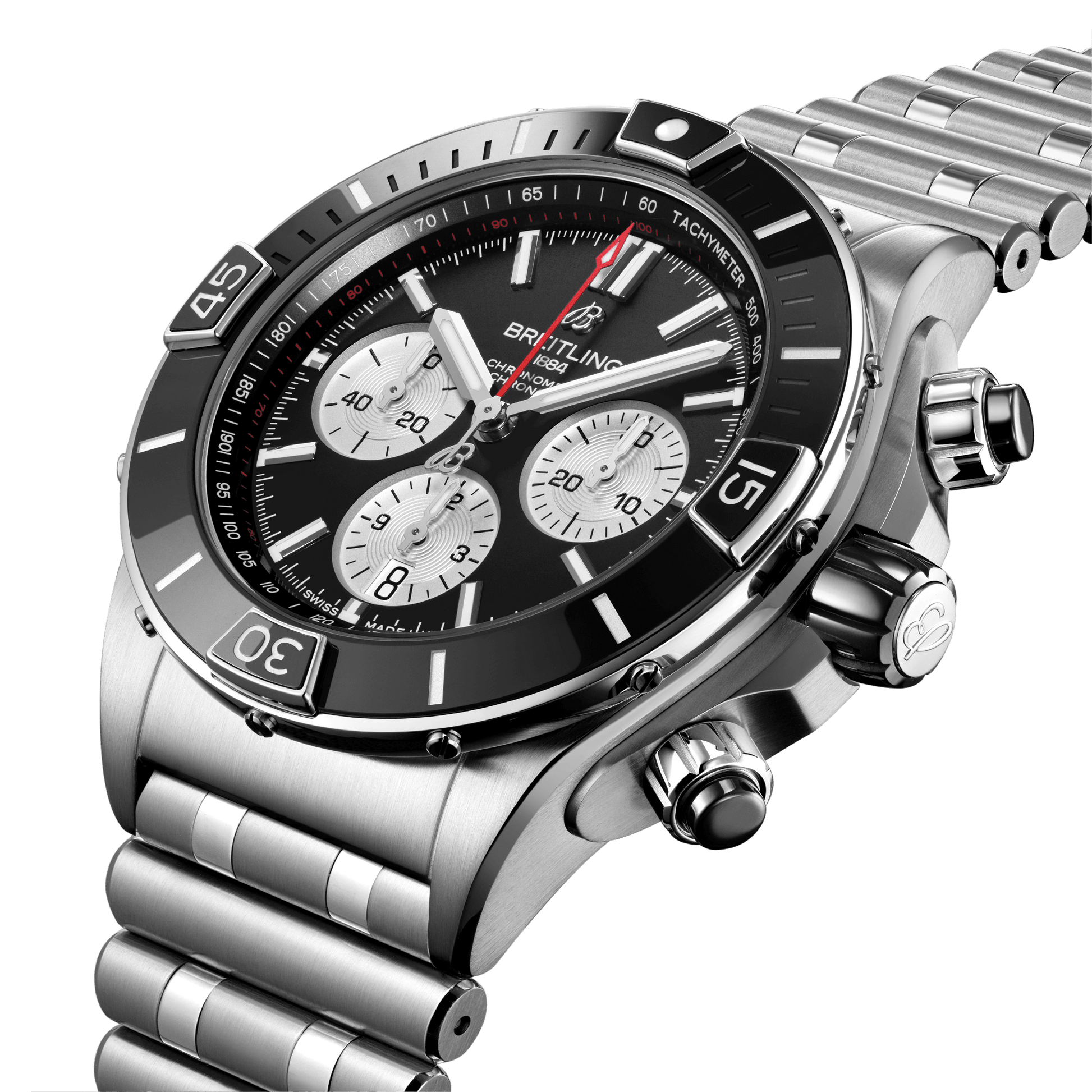 Breitling Super Chronomat B01 44, Ref# AB0136251B1A1, Right