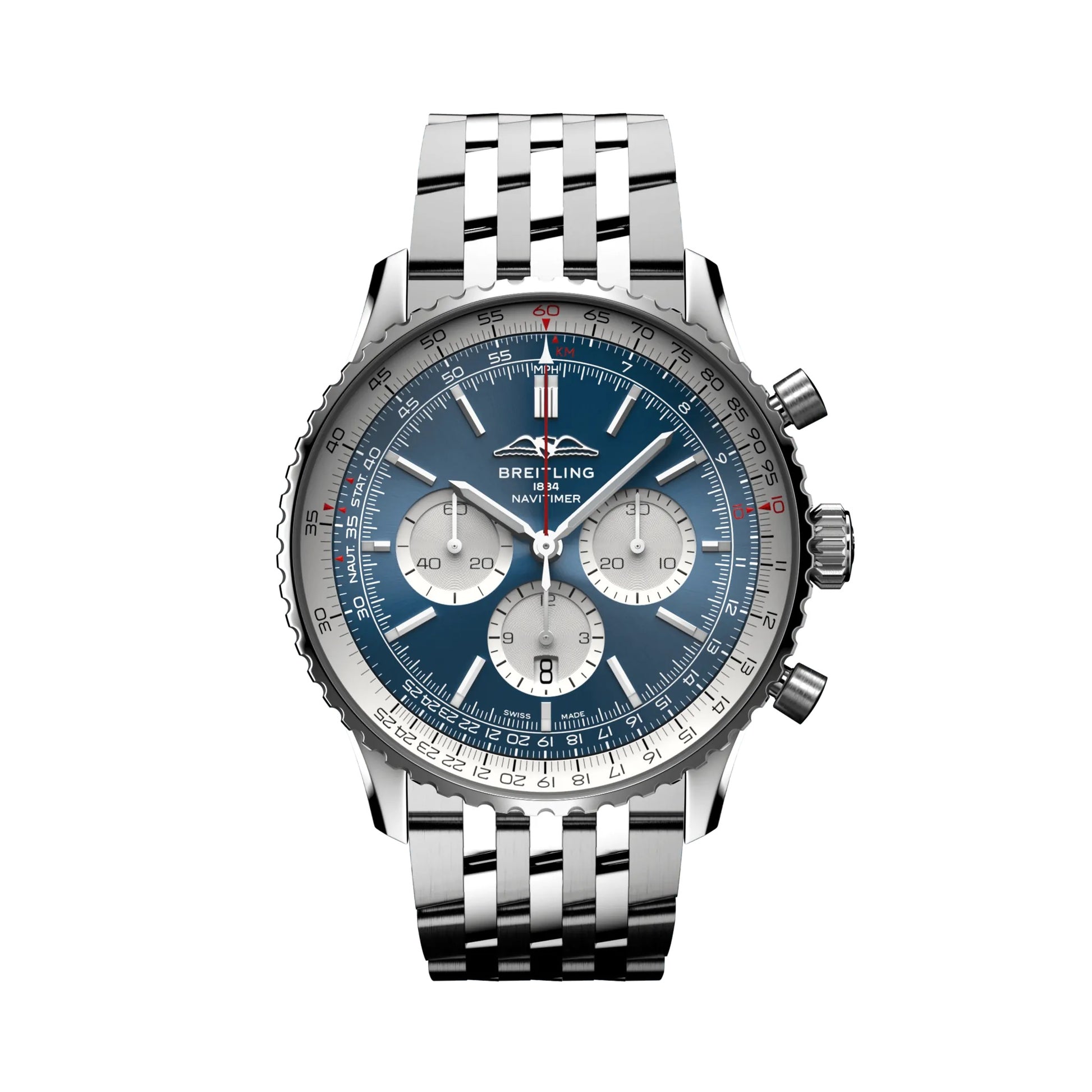 Breitling Navitimer B01 Chronograph 43 Stainless Steel Ref# AB0137211C1A1