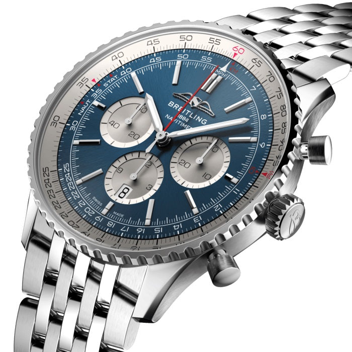 Dial Breitling Navitimer B01 Chronograph 43 Stainless Steel Ref# AB0137211C1A1