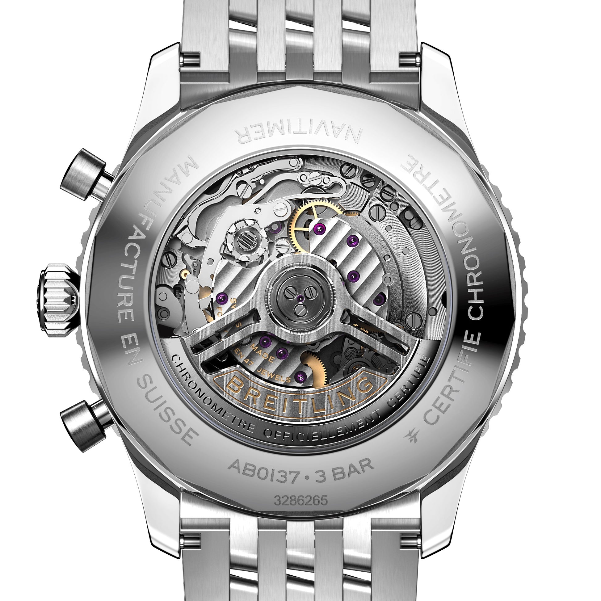 Back Breitling Navitimer B01 CHRONOGRAPH Ref# AB0137241L1A1