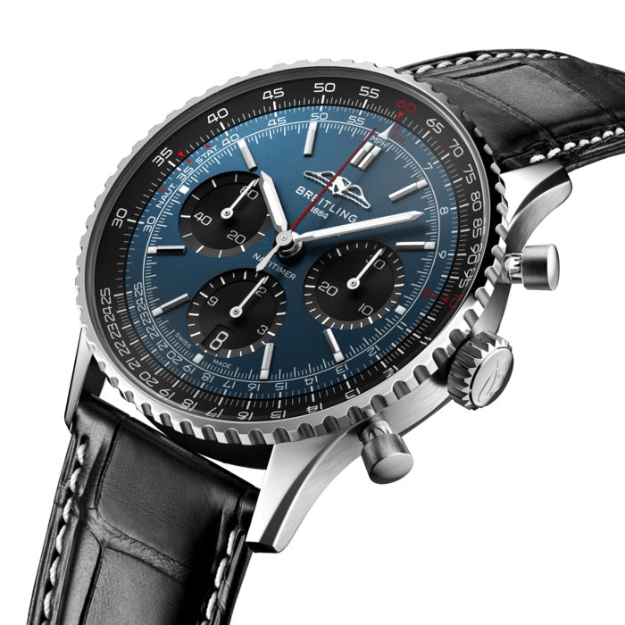 Dial Breitling Navitimer B01 Chronograph 41 Stainless Steel Ref# AB0139241C1P1
