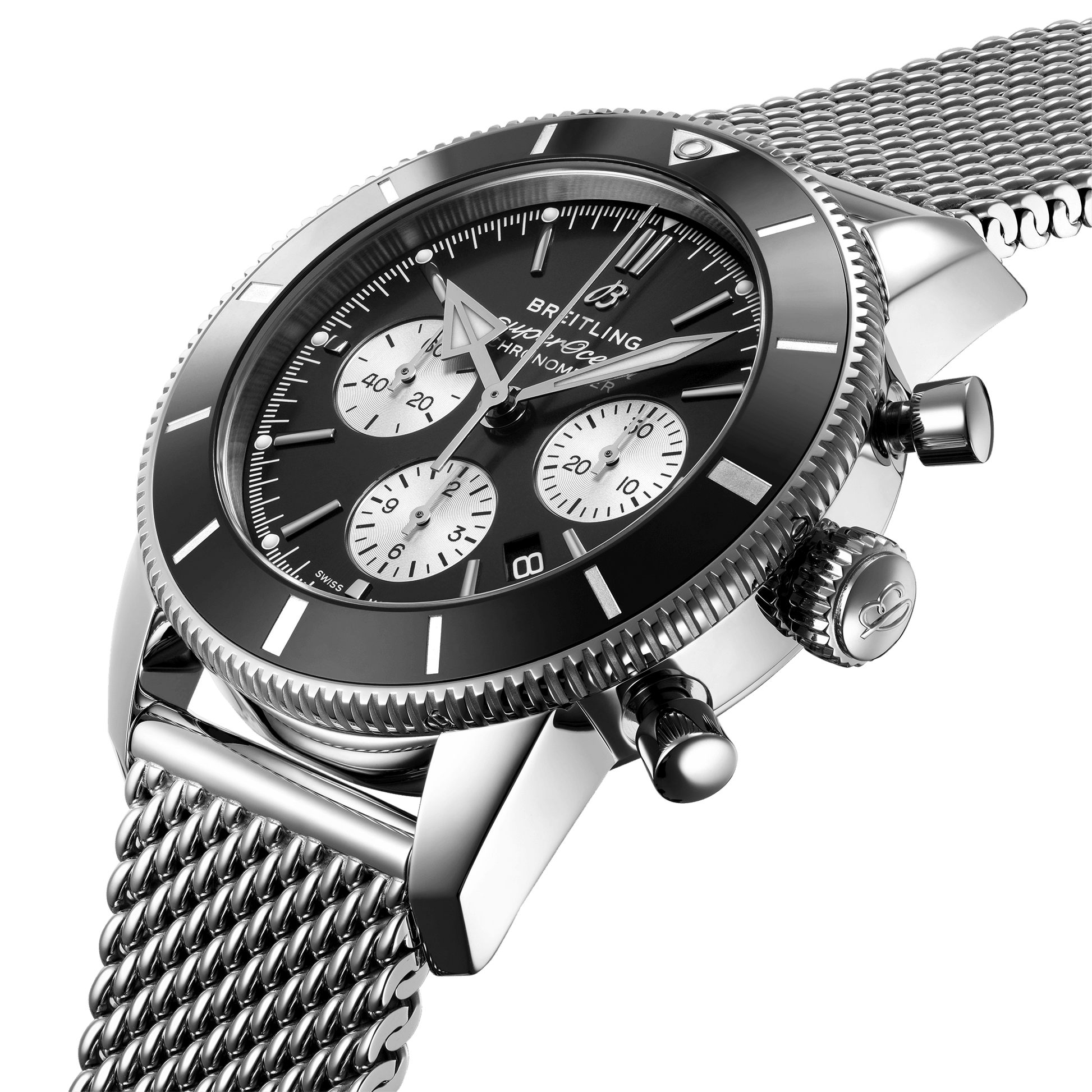 Breitling Superocean Heritage B01 Chronograph 44, Ref# AB0162121B1A1,  Right