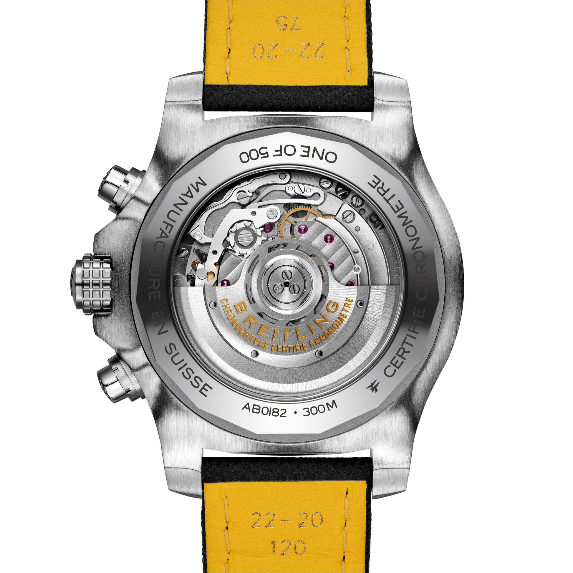 Back Breitling Avenger B01 CHRONOGRAPH Ref# AB01821A1B1X1