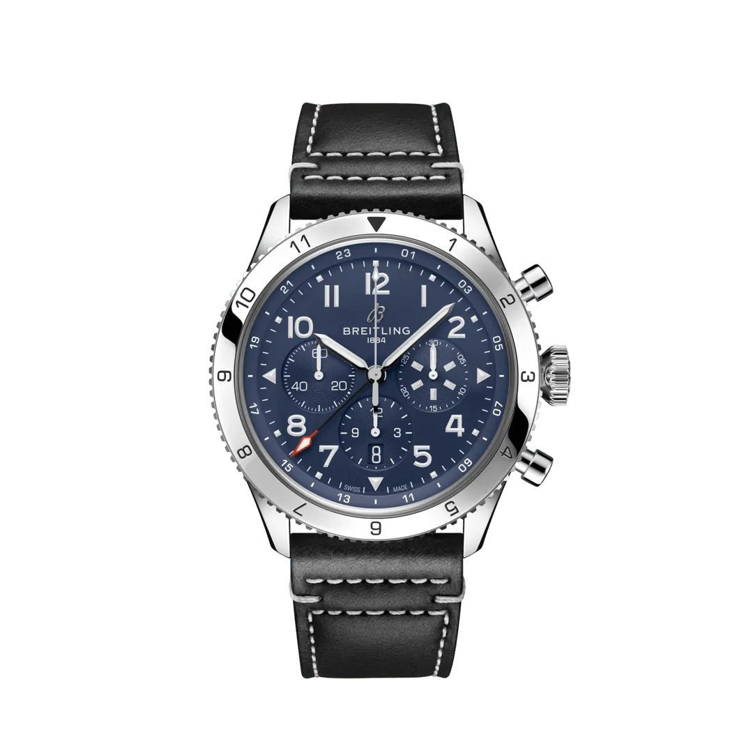 Breitling Super AVI B04 Chronograph GMT 46 Tribute To Vought F4U Corsair Ref# AB04451A1C1X1