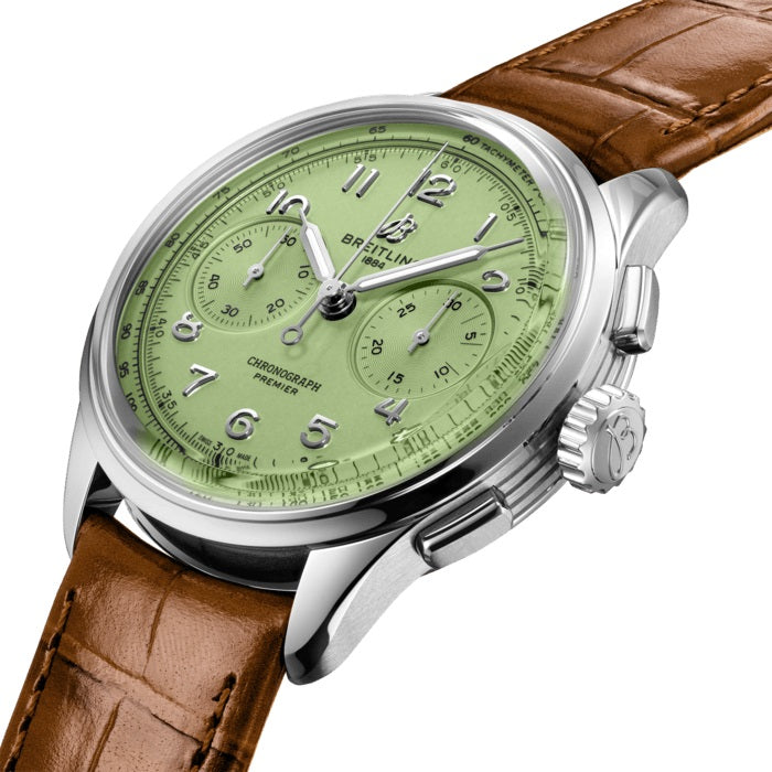 Dial Breitling Premier B09 Chronograph 40 Stainless Steel Ref# AB0930D31L1P1