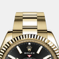 Rolex Sky-Dweller 42mm, 18k Yellow Gold, Ref# 326938-0004, Bezel, bracelet