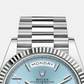 Rolex Day-Date 40mm, Platinum, Ref# 228236-0012, Bezel, bracelet