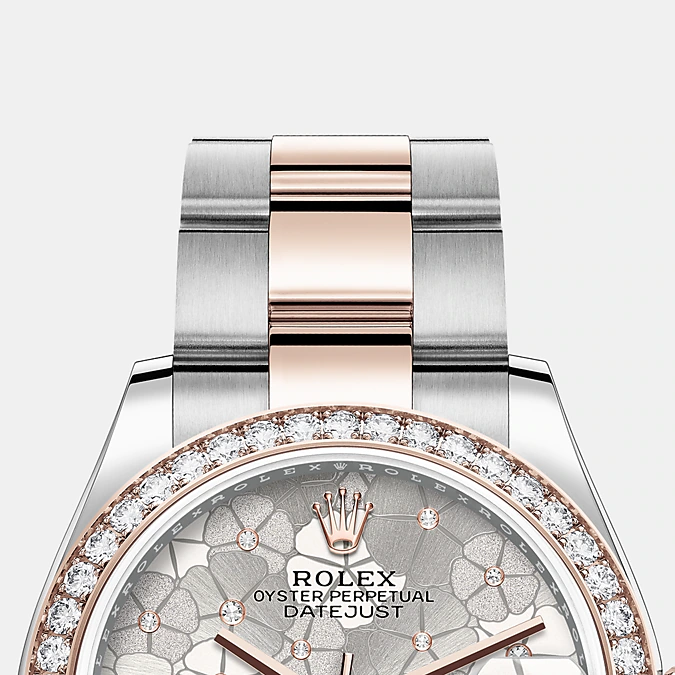 Rolex Datejust 31mm, Oystersteel and 18k Everose Gold, Ref# 278381rbr-0031, Bezel, bracelet