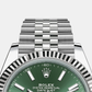 Rolex Datejust 41mm, Oystersteel and 18k White Gold, Ref# 126334-0028, Bezel, bracelet