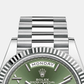 Rolex Day-Date, 40mm, Platinum, Ref# 228236-0008, Bezel, bracelet